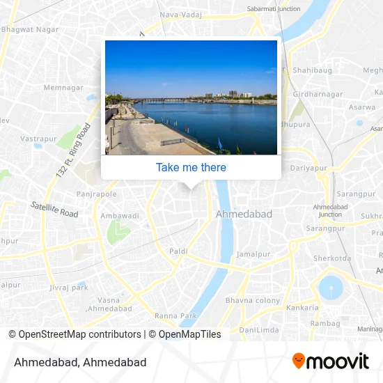 Ahmedabad map