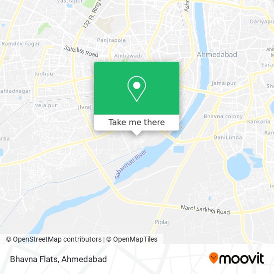 Bhavna Flats map