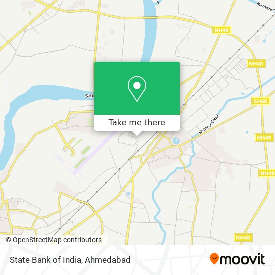 State Bank of India map