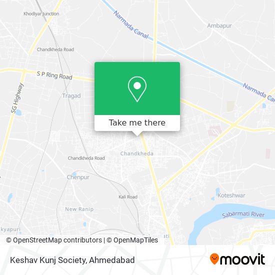 Keshav Kunj Society map