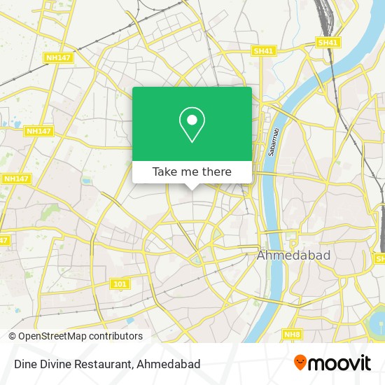Dine Divine Restaurant map