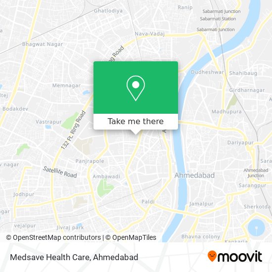 Medsave Health Care map
