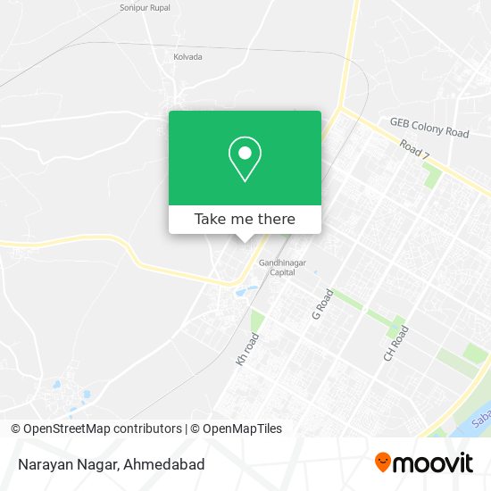 Narayan Nagar map