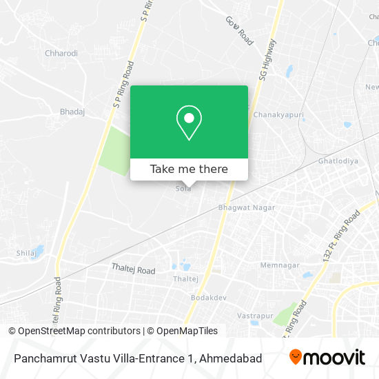 Panchamrut Vastu Villa-Entrance 1 map