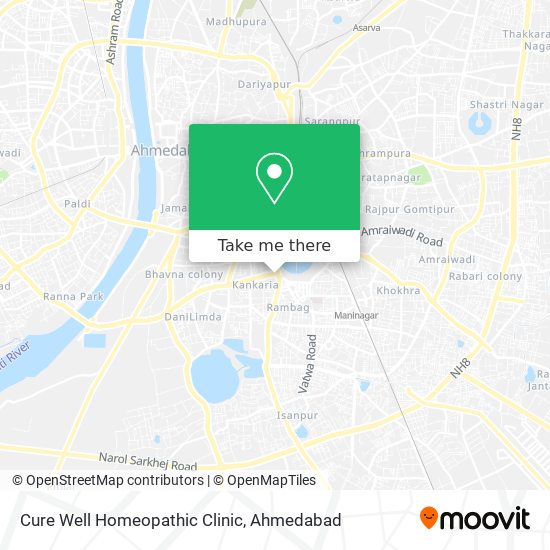 Cure Well Homeopathic Clinic map