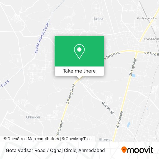 Gota Vadsar Road / Ognaj Circle map