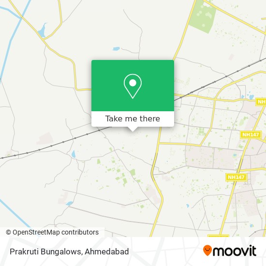 Prakruti Bungalows map