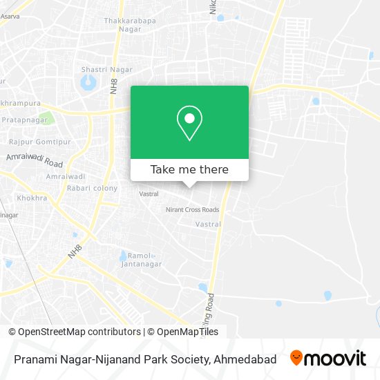 Pranami Nagar-Nijanand Park Society map
