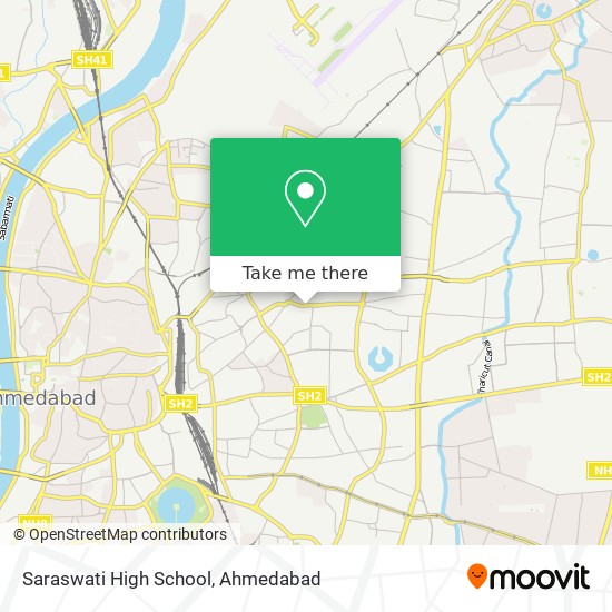 Saraswati High School map