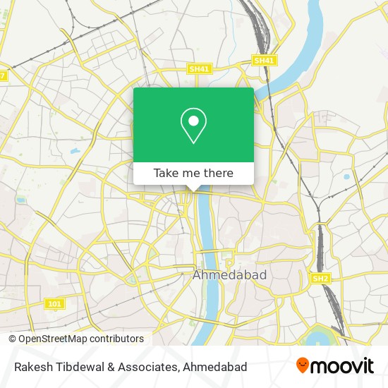 Rakesh Tibdewal & Associates map