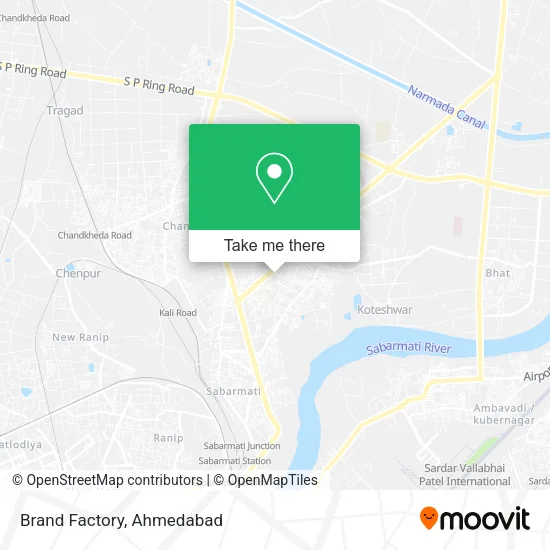 Brand Factory map
