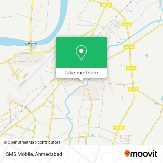 SMS Mobile map