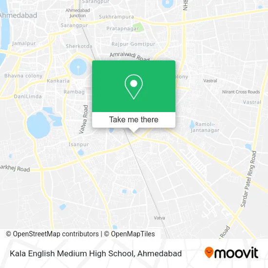 Kala English Medium High School map