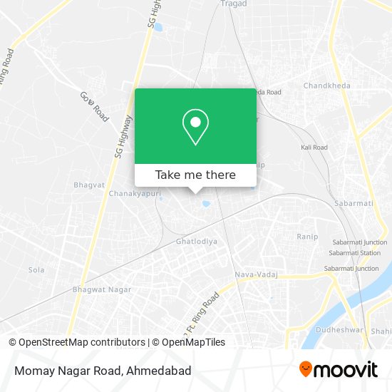 Momay Nagar Road map