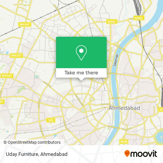 Uday Furniture map