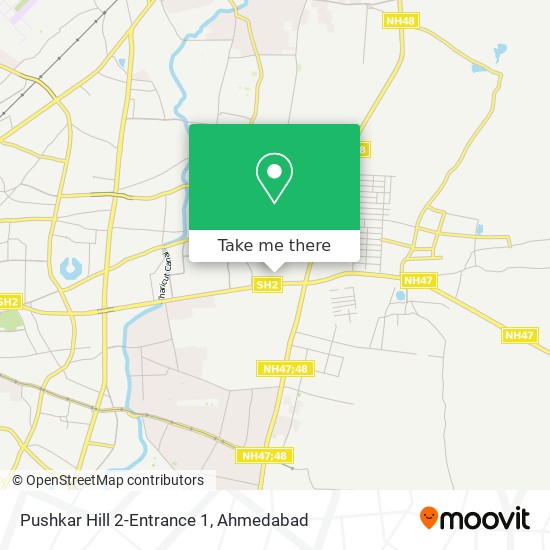 Pushkar Hill 2-Entrance 1 map