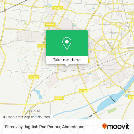 Shree Jay Jagdish Pan Parlour map