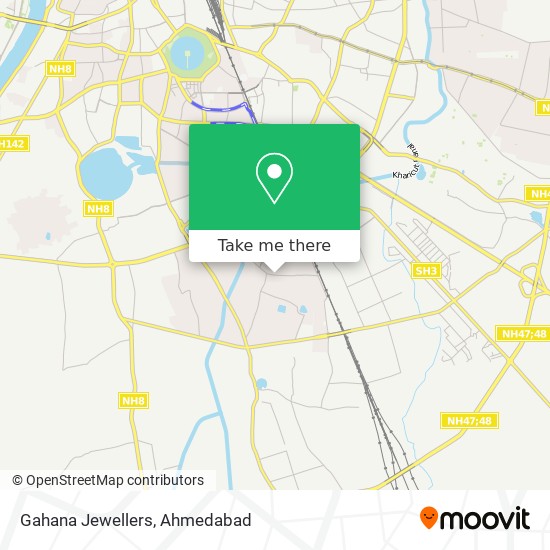 Gahana Jewellers map