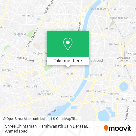 Shree Chintamani Parshwanath Jain Derasar map