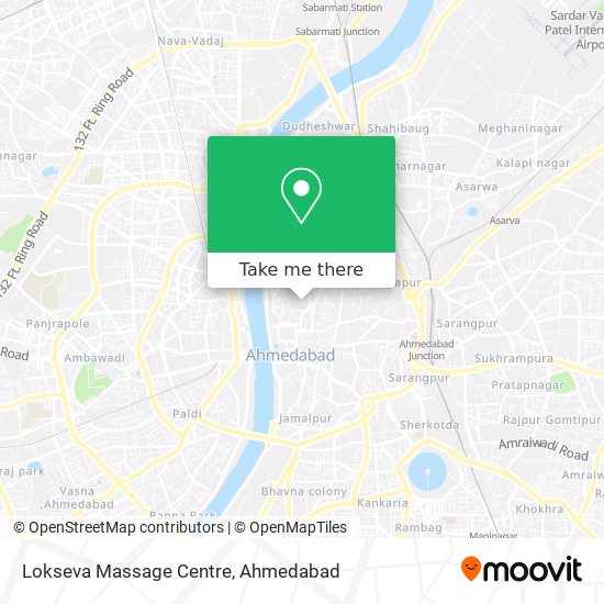 Lokseva Massage Centre map