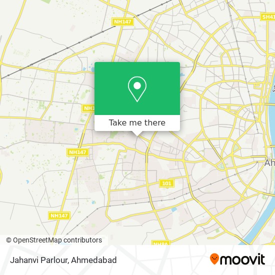 Jahanvi Parlour map