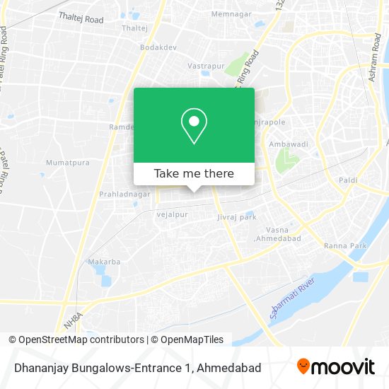 Dhananjay Bungalows-Entrance 1 map