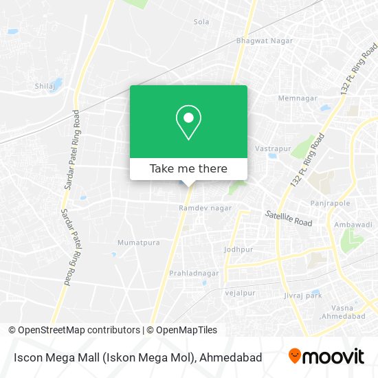 Iscon Mega Mall (Iskon Mega Mol) map