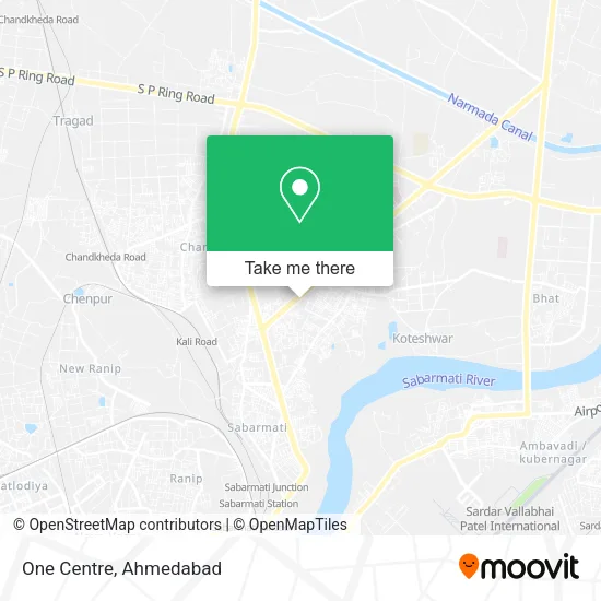One Centre map