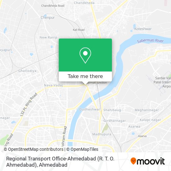 Regional Transport Office-Ahmedabad (R. T. O. Ahmedabad) map