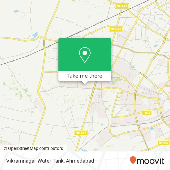 Vikramnagar Water Tank map