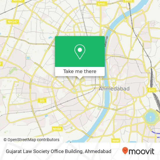 Gujarat Law Society Office Building map