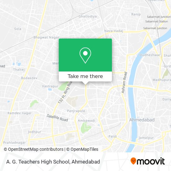 A. G. Teachers High School map