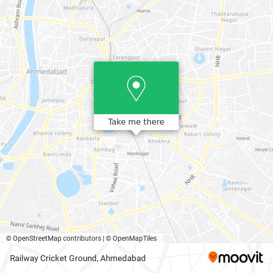 Railway Cricket Ground map
