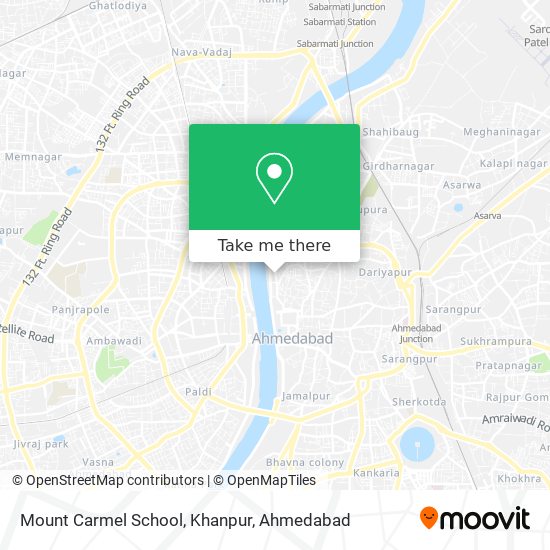 Mount Carmel School, Khanpur map