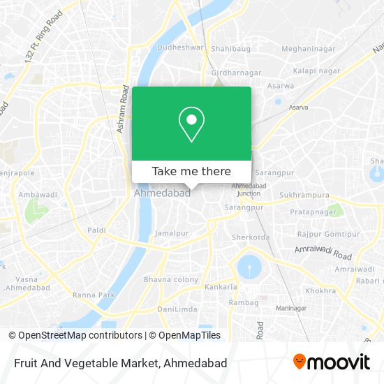 Fruit And Vegetable Market map