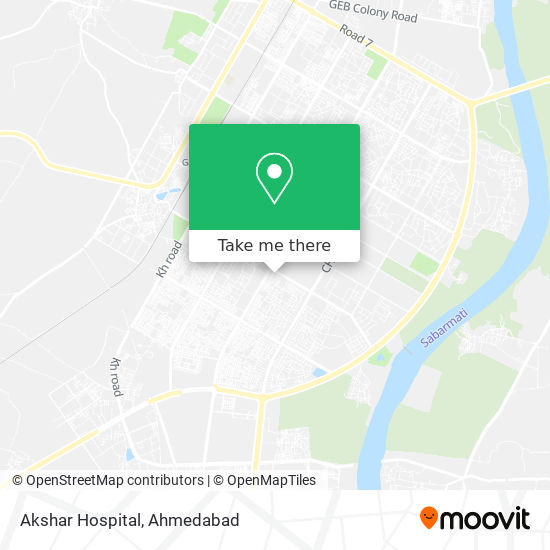 Akshar Hospital map