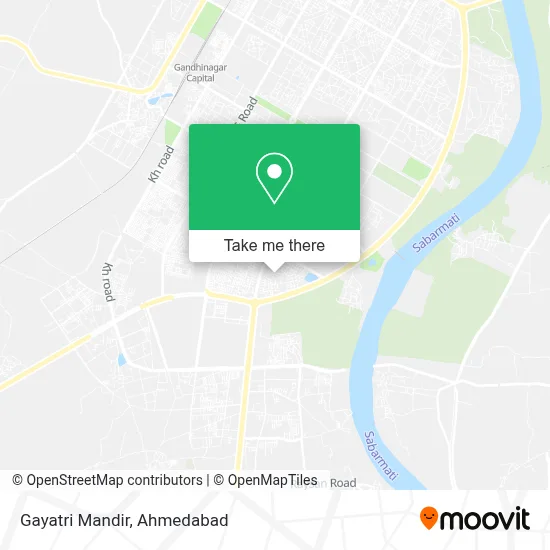 Gayatri Mandir map
