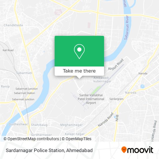 Sardarnagar Police Station map