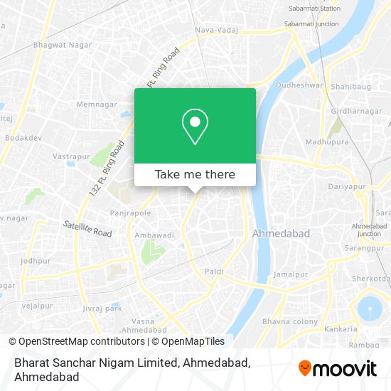 Bharat Sanchar Nigam Limited, Ahmedabad map