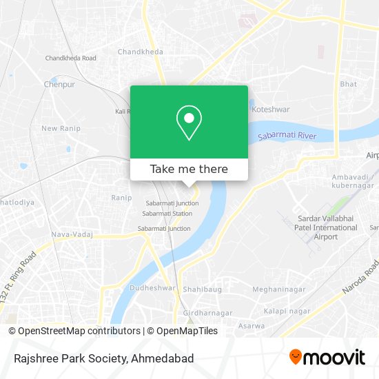 Rajshree Park Society map