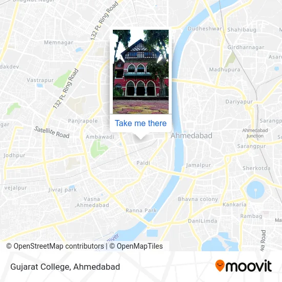 Gujarat College map