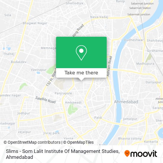 Slims - Som Lalit Institute Of Management Studies map