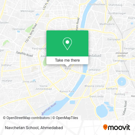 Navchetan School map