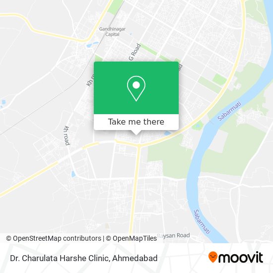 Dr. Charulata Harshe Clinic map