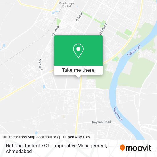 National Institute Of Cooperative Management map