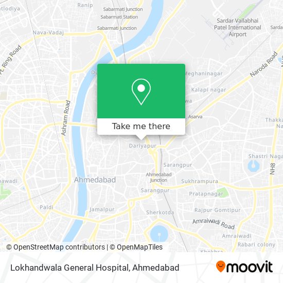 Lokhandwala General Hospital map