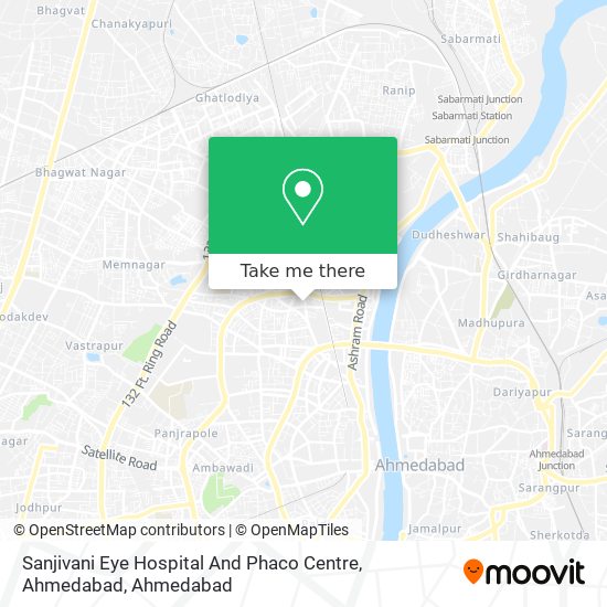 Sanjivani Eye Hospital And Phaco Centre, Ahmedabad map