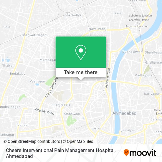 Cheers Interventional Pain Management Hospital map