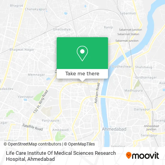 Life Care Institute Of Medical Sciences Research Hospital map