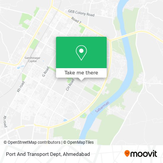 Port And Transport Dept map